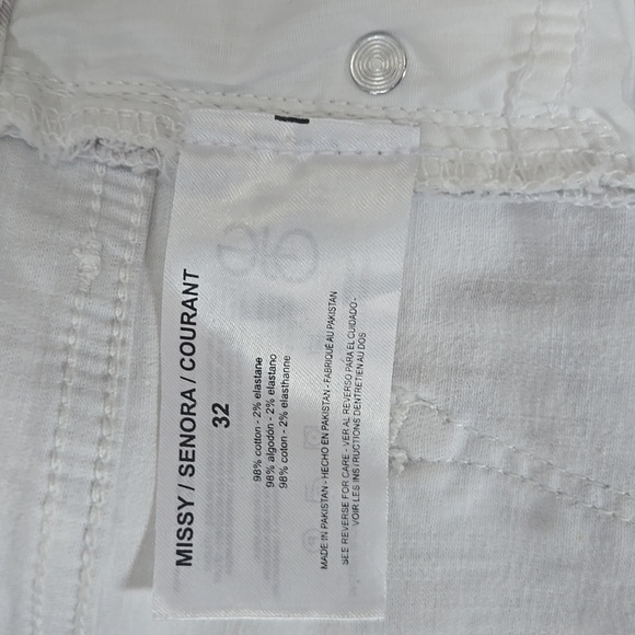 Skinnygirl White and Gray Patterned Marbled Christina Marie Skinny Jeans Size 14 - Picture 12 of 13